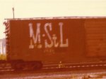 M&St L boxcar, 2526-left side
